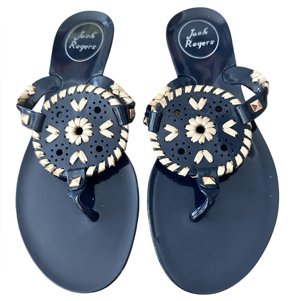 Jack Rogers Georgica Jelly Sandals Size 2